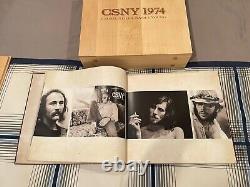 CSNY 1974 Wooden BOX SET 6LPs DVD & Blu-Ray Deluxe Limited Edition (autographed)