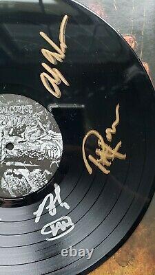 Cannibal Corpse Torture Hand Signed Black Vinyl 2012 Metal Blade Corpsegrinder