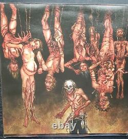 Cannibal Corpse Torture Hand Signed Black Vinyl 2012 Metal Blade Corpsegrinder