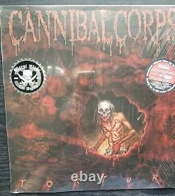 Cannibal Corpse Torture Hand Signed Black Vinyl 2012 Metal Blade Corpsegrinder