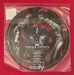 Captain America The First Avenger Soundtrack Vinyl Record Signed By Chris Evans