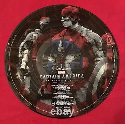 Captain America The First Avenger Soundtrack Vinyl Record Signed By Chris Evans