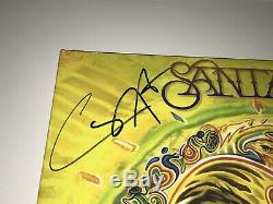 Carlos Santana Signed Africa Speaks Colored Limited 200 Pressing Vinyl LP Record