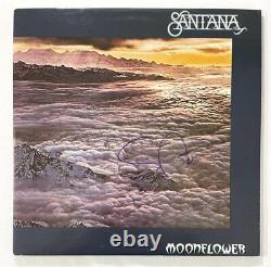 Carlos Santana Signed Autograph Album Vinyl Record Moonflower with Beckett COA