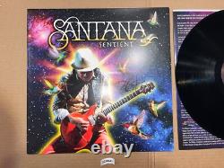 Carlos Santana Signed Autographed Vinyl Record LP Sentient