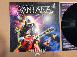 Carlos Santana Signed Autographed Vinyl Record LP Sentient