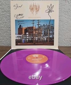 Chat Pile God's Country SIGNED Purple Vinyl Limited LP Autographed Record