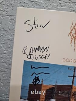 Chat Pile God's Country SIGNED Purple Vinyl Limited LP Autographed Record