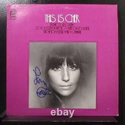 Cher This Is Cher LP VG+ SPC-3619 USA 1978 Vinyl Record Signed / Autographed