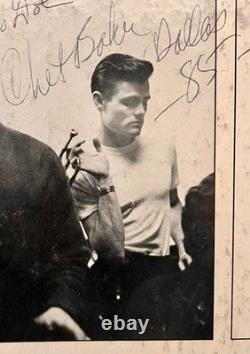 Chet Baker Signed Autograph Vinyl Record LP Jazz at Ann Arbor