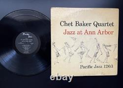 Chet Baker Signed Autograph Vinyl Record LP Jazz at Ann Arbor