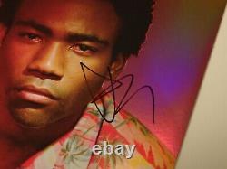 Childish Gambino Signed Because The Internet Lp Vinyl Record Donald Glover Proof