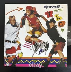 Chilli Signed Tlc Ooooooohhh. On The Tlc Tip Vinyl Record Album Lp Jsa Coa