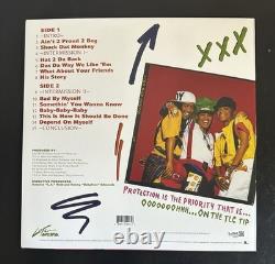 Chilli Signed Tlc Ooooooohhh. On The Tlc Tip Vinyl Record Album Lp Jsa Coa