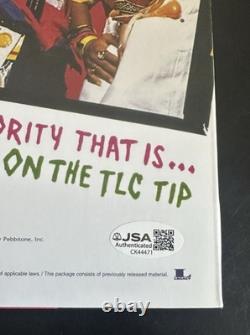 Chilli Signed Tlc Ooooooohhh. On The Tlc Tip Vinyl Record Album Lp Jsa Coa