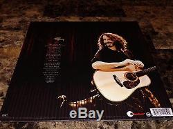 Chris Cornell Signed Songbook Vinyl Detroit Last Autograph + Soundgarden Ticket