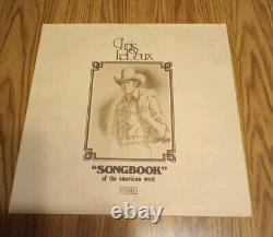 Chris LeDoux Set of 4 Country LPs Vtg Autographed Country Music