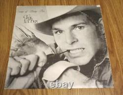 Chris LeDoux Set of 4 Country LPs Vtg Autographed Country Music