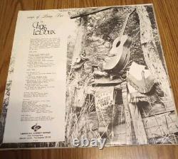 Chris LeDoux Set of 4 Country LPs Vtg Autographed Country Music