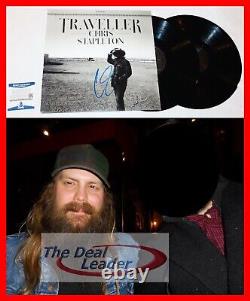 Chris Stapleton Signed Autographed Traveler Lp Album Record Lp Vinyl Beckett Psa