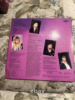 Cinderella NIGHT SONGS Signed Vinyl LP 80's Rock 1ST PRESSING