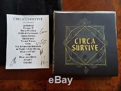 Circa Survive The Amulet Vinyl LE VIP Screen printed Fall 17 Plus Signed Setlist