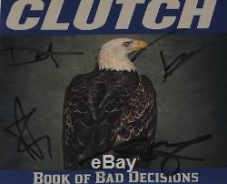 Clutch Book Of Bad Decisions LP 6 X Vinyl Exclusive Hand Signed Shop Bundle NEW