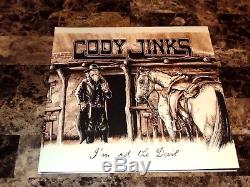 Cody Jinks Rare Signed Autographed Vinyl LP Record I'm Not The Devil Country COA