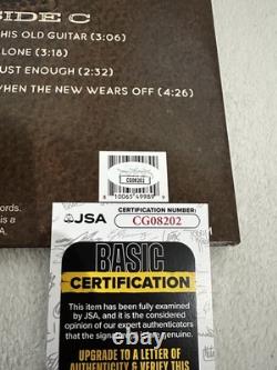 Cody Jinks Signed Autographed Backside Of 30 Vinyl Record JSA Authenticated Rare