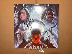 Coheed & Cambria Signed Autographed Vinyl Record LP Vaxis II Trans Sea Blue