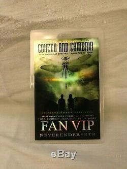 Coheed and Cambria Second Stage Turbine Blade Vinyl 12/7/Signed Poster/Pass