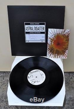 Coil Astral Disaster SIGNED John Balance/PC 1st Ed Vinyl LP 1/99 with Art RARE