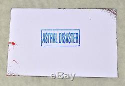 Coil Astral Disaster SIGNED John Balance/PC 1st Ed Vinyl LP 1/99 with Art RARE