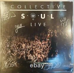 Collective Soul Live (LP, 2018) Signed by entire band! Played Once