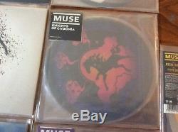 Complete Muse 7 vinyl collection 23 total box Resistance 2 signed Uno Muscle