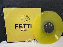 Curren$y Freddie Gibbs Alchemist Fetti RSD Yellow Vinyl Record Signed