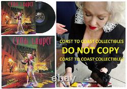 Cyndi Lauper Signed A Night to Remember Album COA Proof Autographed Vinyl Record