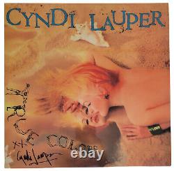 Cyndi Lauper Signed True Colors Album COA Proof Autographed Vinyl Record