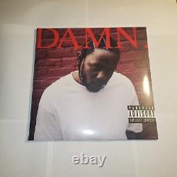 DAMN Red Vinyl Set Autographed by Kendrick Lamar