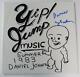 Daniel Johnston Signed Autograph Yipjump Music Album Vinyl Record Lp
