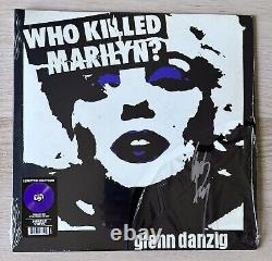 DANZIG Who Killed Marilyn SIGNED 12 PURPLE Vinyl LP 2023 SOLD OUT Misfits NEW
