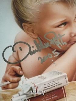 DAVID LEE ROTH SIGNED VAN HALEN 1984 VINYL RECORD ALBUM LP With 2005 INSC. GRAIL