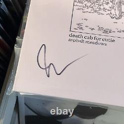 DEATH CAB FOR CUTIE ASPHALT MEADOWS Acoustic VINYL LP SIGNED AUTOGRAPHED RARE