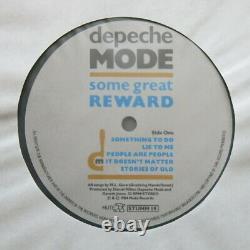 DEPECHE MODE Some Great Reward UK vinyl LP Mute Records 1984 Fully Signed
