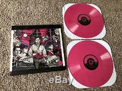 DRIVE Soundtrack PINK 2x Vinyl LP Record Variant SIGNED by Tyler Stout Mondo NEW