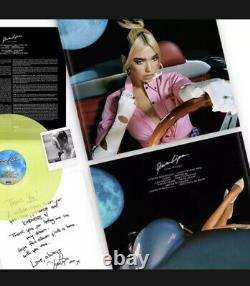 DUA LIPA FUTURE NOSTALGIA LP Limited Edition Rare Deluxe Boxset Yellow Vinyl NEW
