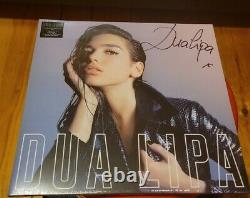 DUA LIPA SIGNED AUTO MINT SEALED vinyl LP record withRECEIPT