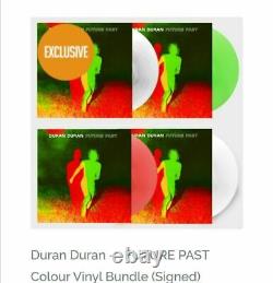 DURAN DURAN Future Past Set Of 4 Vinyls SIGNED by Simon, John, Nick, Roger