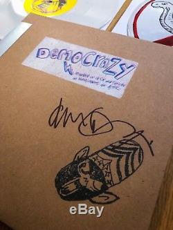 Damon Albarn DEMOCRAZY 2x LP picture disc vinyl SIGNED by DAMON Blur Gorillaz