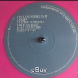 Dannii Minogue Neon Nights Blue & Pink Coloured Vinyl Lp +signed Poster
